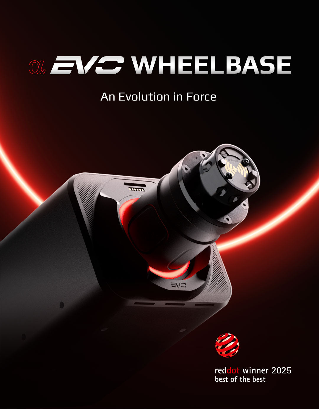 Simagic Alpha EVO Sport Wheel Base 9 Nm - Förköp!