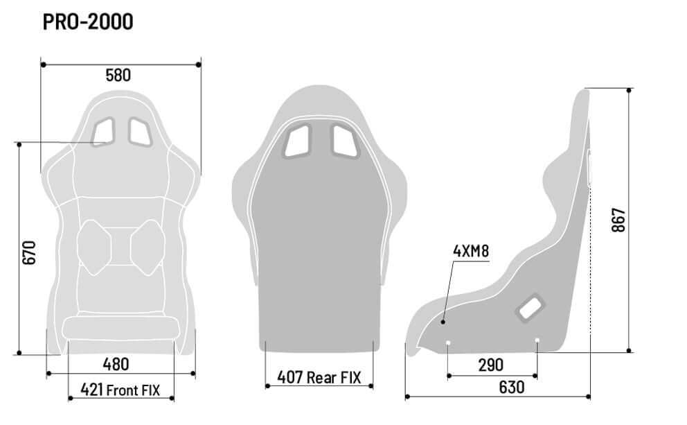 Sparco Pro 2000 Simracing