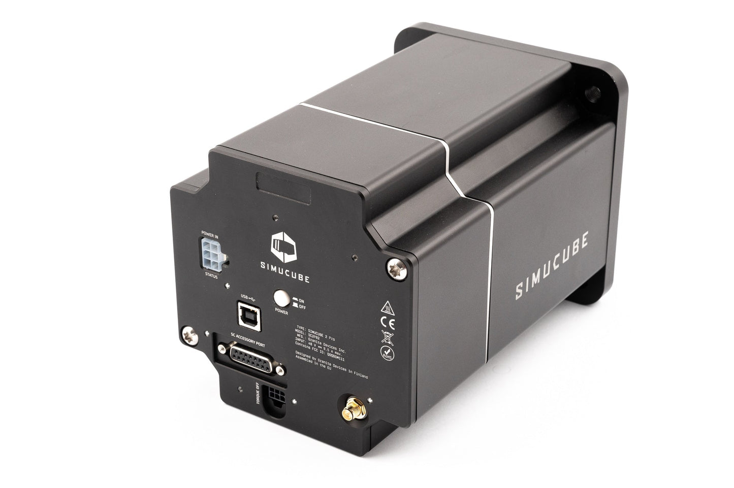 Simucube 2 Pro Direct Drive Force Feedback PC compatible Sim Racing Wheel Base - DELENordic.com