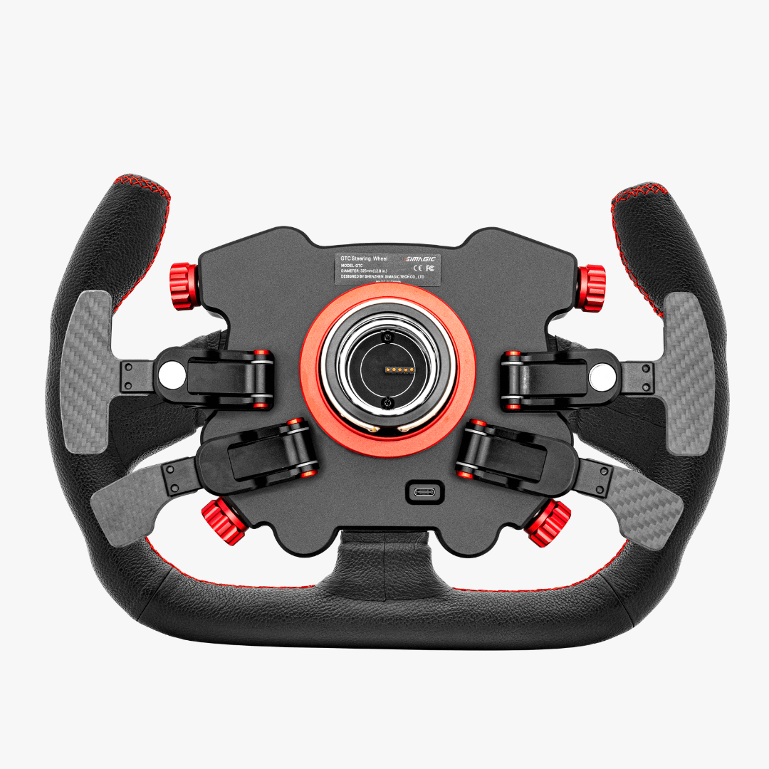 Simagic GT Cup Racing Wheel with Dual Clutch - DELENordic.com